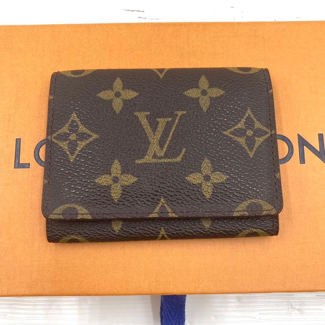 【みぃみ】ルイヴィトン アンヴェロップ カルトドゥヴィジット モノグラム