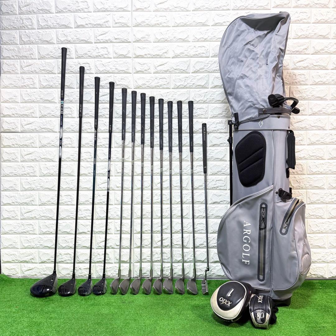 ゴルフセット　豪華　XXIO フルセット　ラウンド仕様　飛距離抜群　すぐ使える