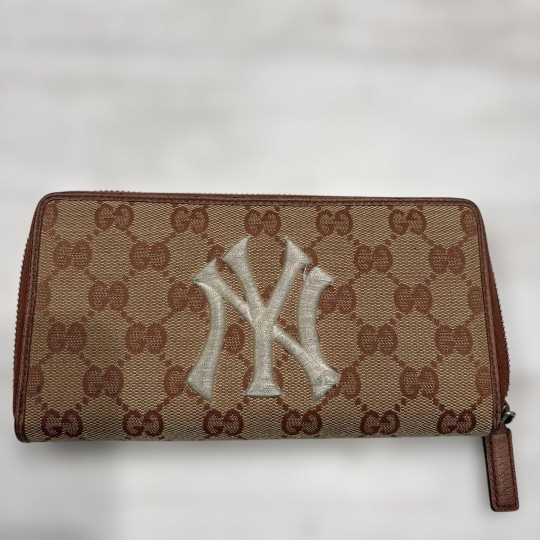 ニューヨーク・ヤンキース ロゴ 長財布