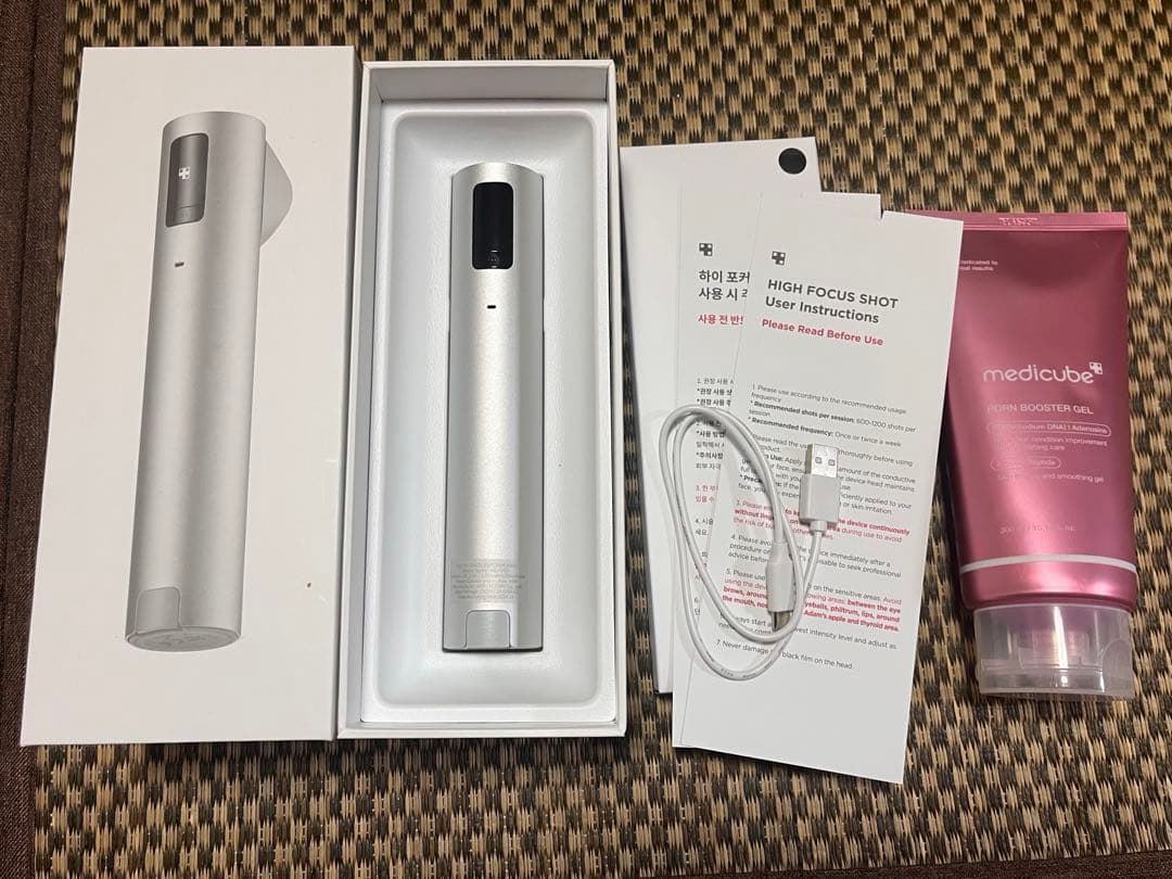 【正規品】メディキューブ ハイフォーカスショット 本体＋付属品 専用ジェル付き