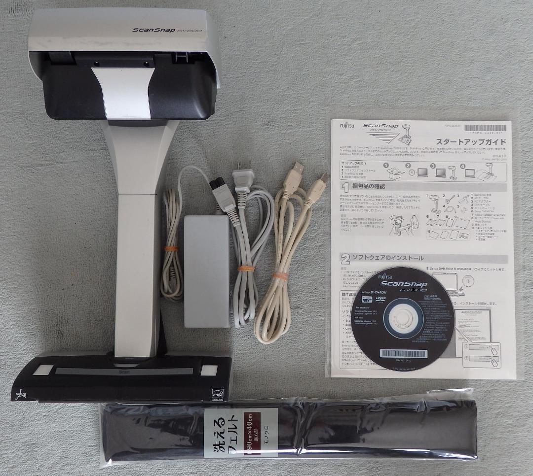 総スキャン2000枚◆Win&Mac◆A3スキャナ◆ScanSnap SV600