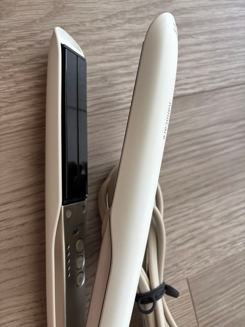 パナソニック　ストレートヘアアイロン【白】EH-HS0J-W（取説有）