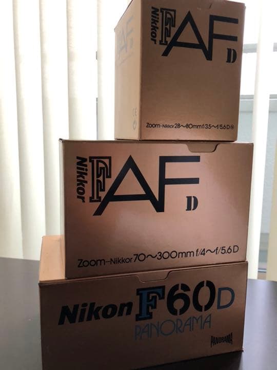 【美品】Nikon F60D PANORAMA レンズ2本付き