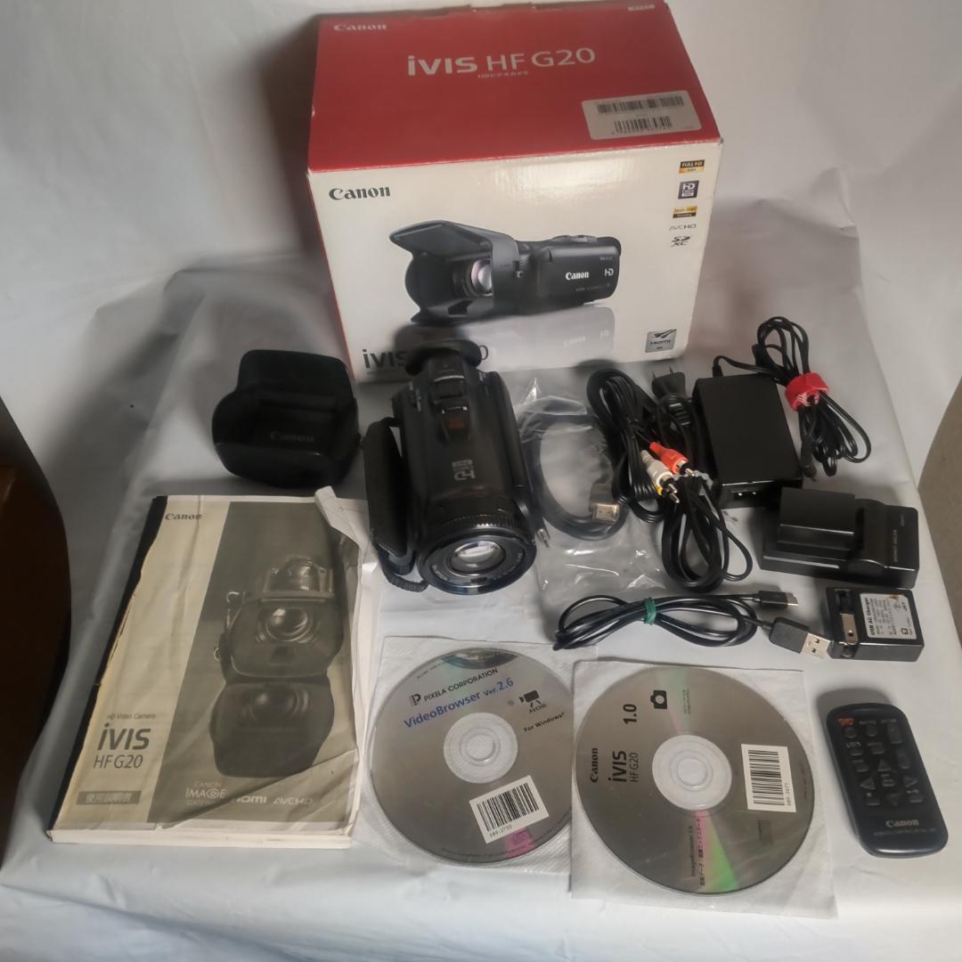 ビデオカメラ CANON ivis HFG20