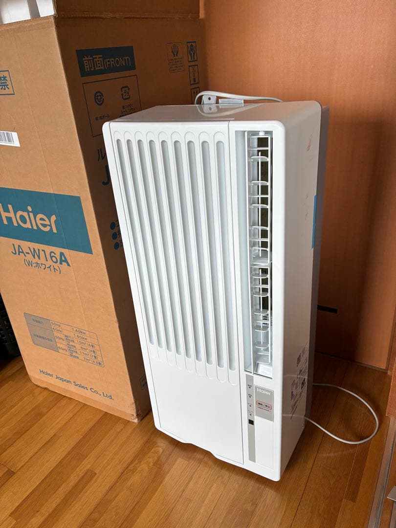 Haier 窓用エアコン JA-W16A 2025年製