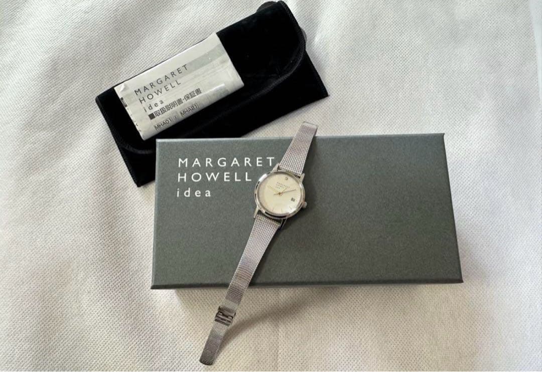 マーガレットハウエル　アイデア 腕時計 限定モデル 美品　DAY-DATE