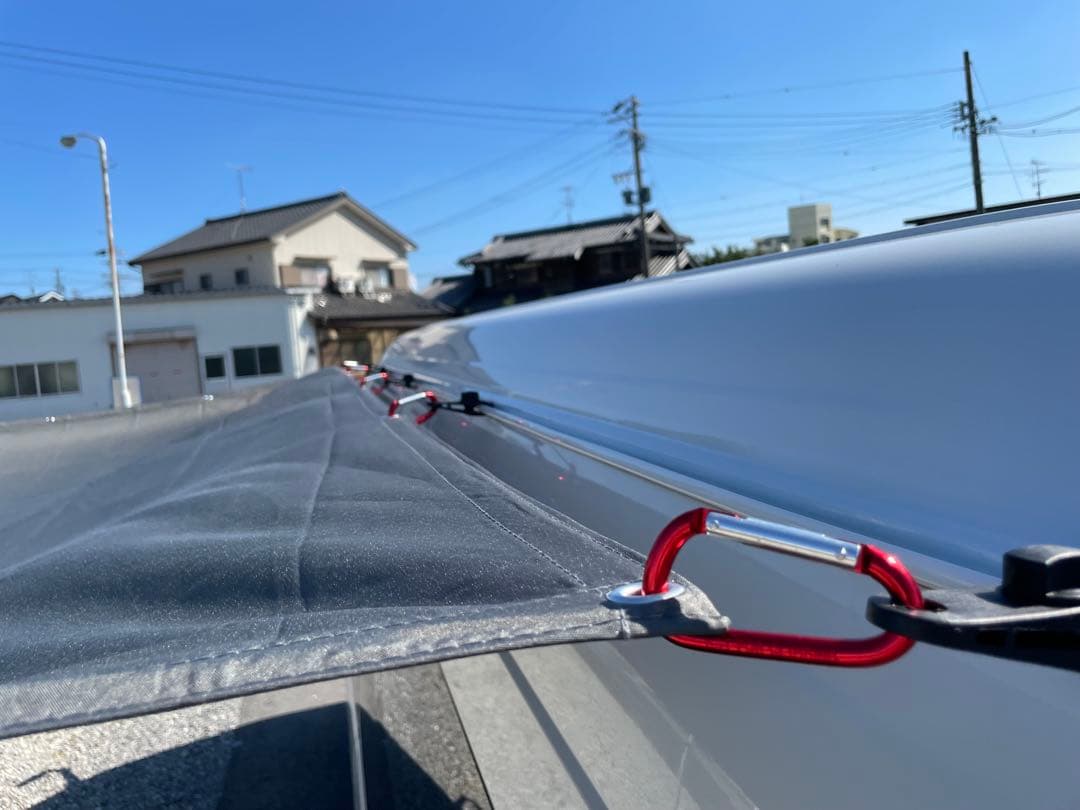 在庫僅か！カーサイドタープ ハイエース バンライフ　車中泊 キャンピングカー