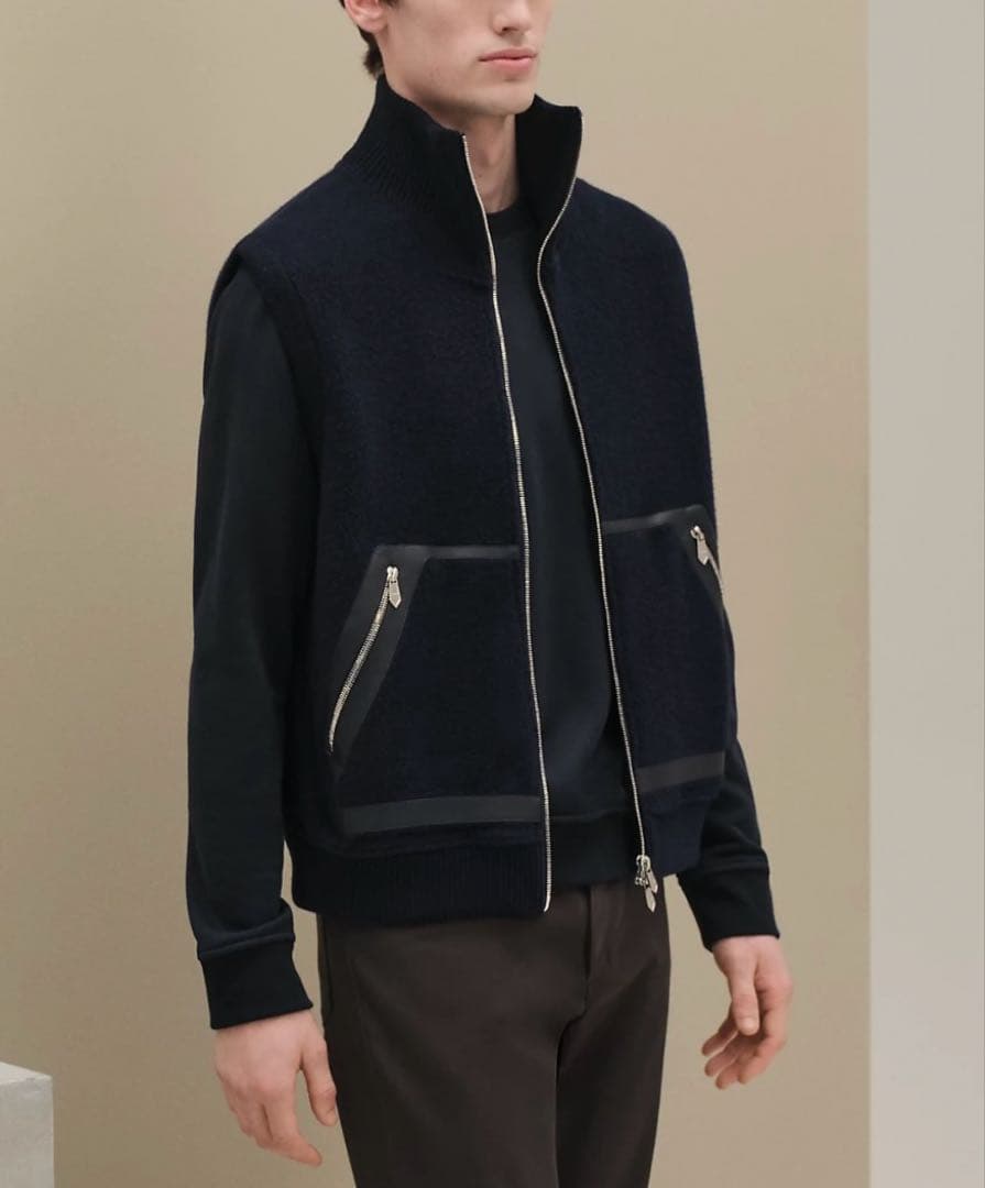 エルメス　25秋冬　紳士ジレ　新品未使用