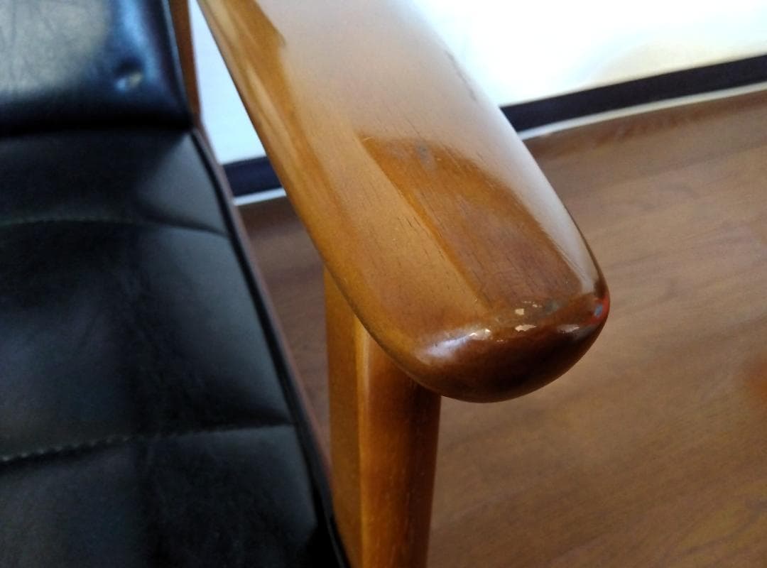 カリモク60 Kチェア 1シーター スタンダードブラック W36170BW