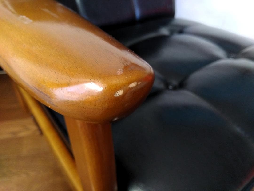 カリモク60 Kチェア 1シーター スタンダードブラック W36170BW