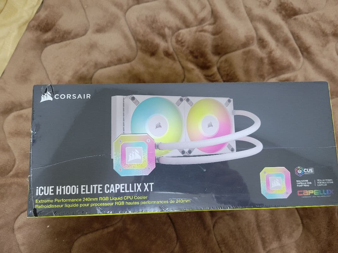 iCUE H100i ELITE CAPELLIX XT 240mm クーラー
