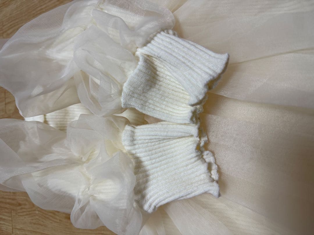 OREN オレン ベルーカ 韓国ベビー服 フリルロンパース ヘアーバンド