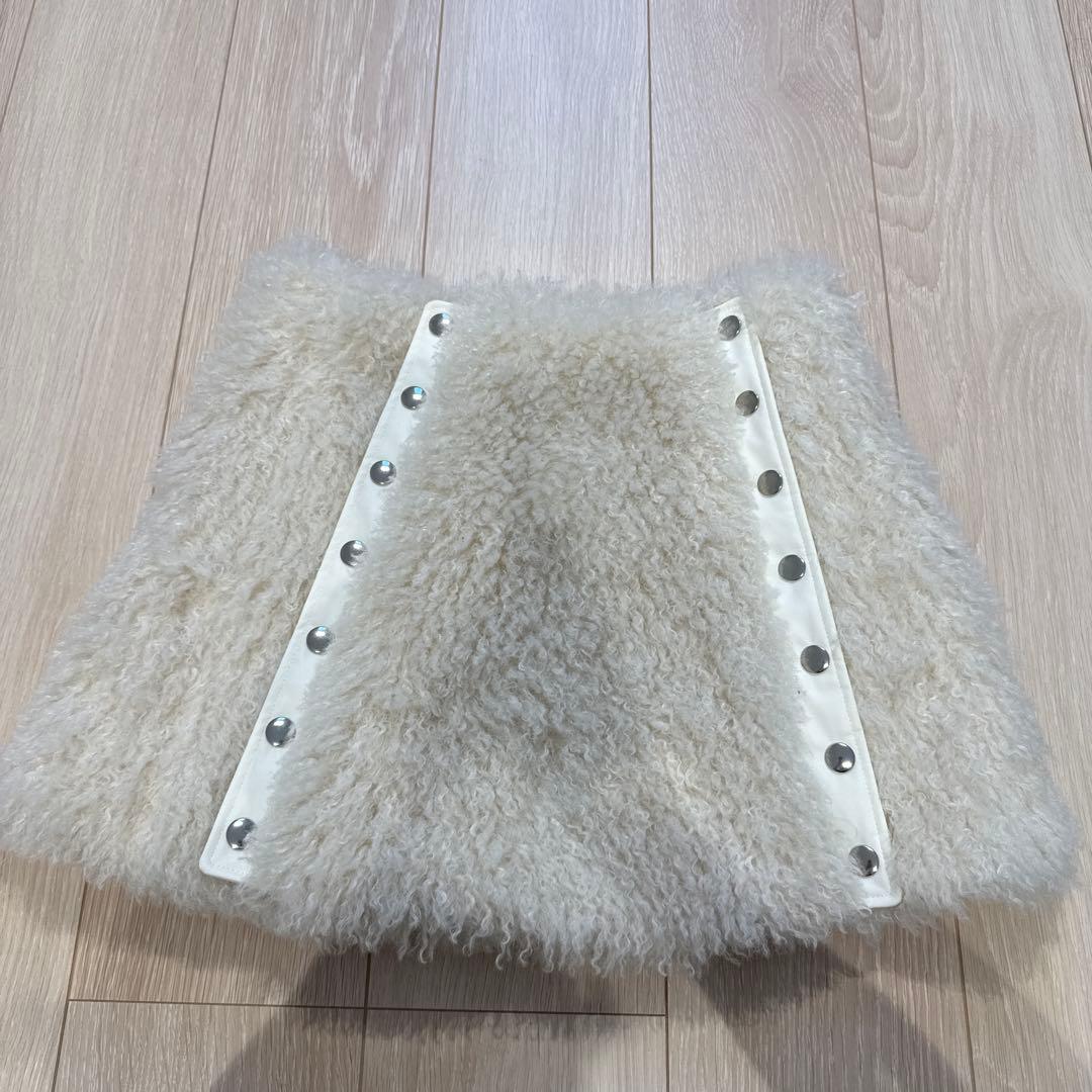 KISHIDAMIKI☆ファースカート　新品未使用