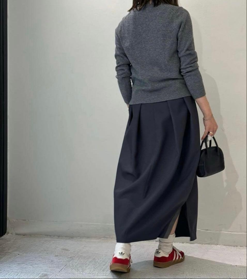 美品soyy. グルカスカート　グレー　0