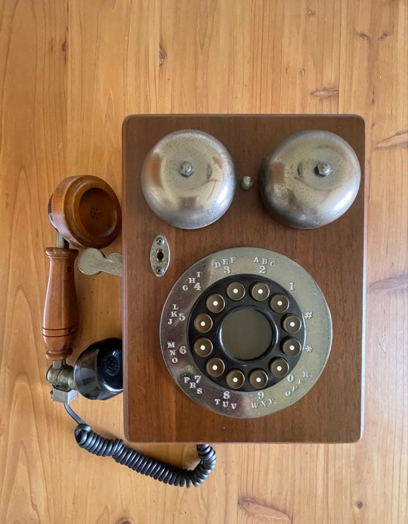 アメリカン ビンテージ 電話機 アンティーク インテリア 昭和レトロ