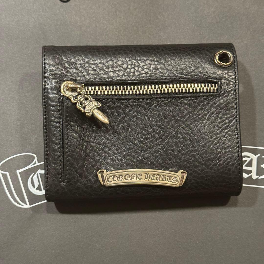 SIVA【新品】クロムハーツ　ウェーブミニ　ウォレットwave mini