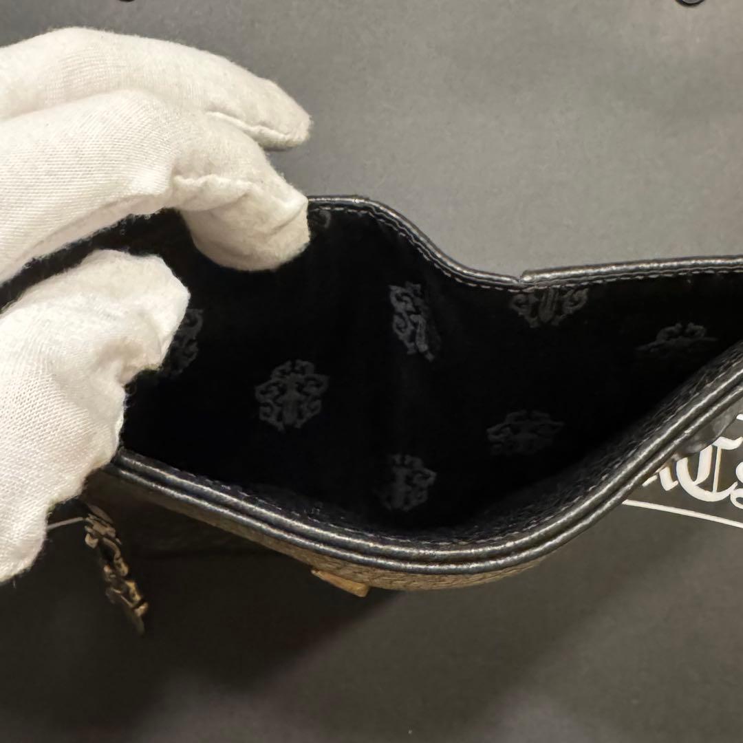 SIVA【新品】クロムハーツ　ウェーブミニ　ウォレットwave mini