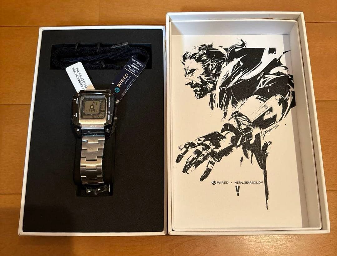 【新品】WIRED × L GEAR SOLID V コラボ 腕時計