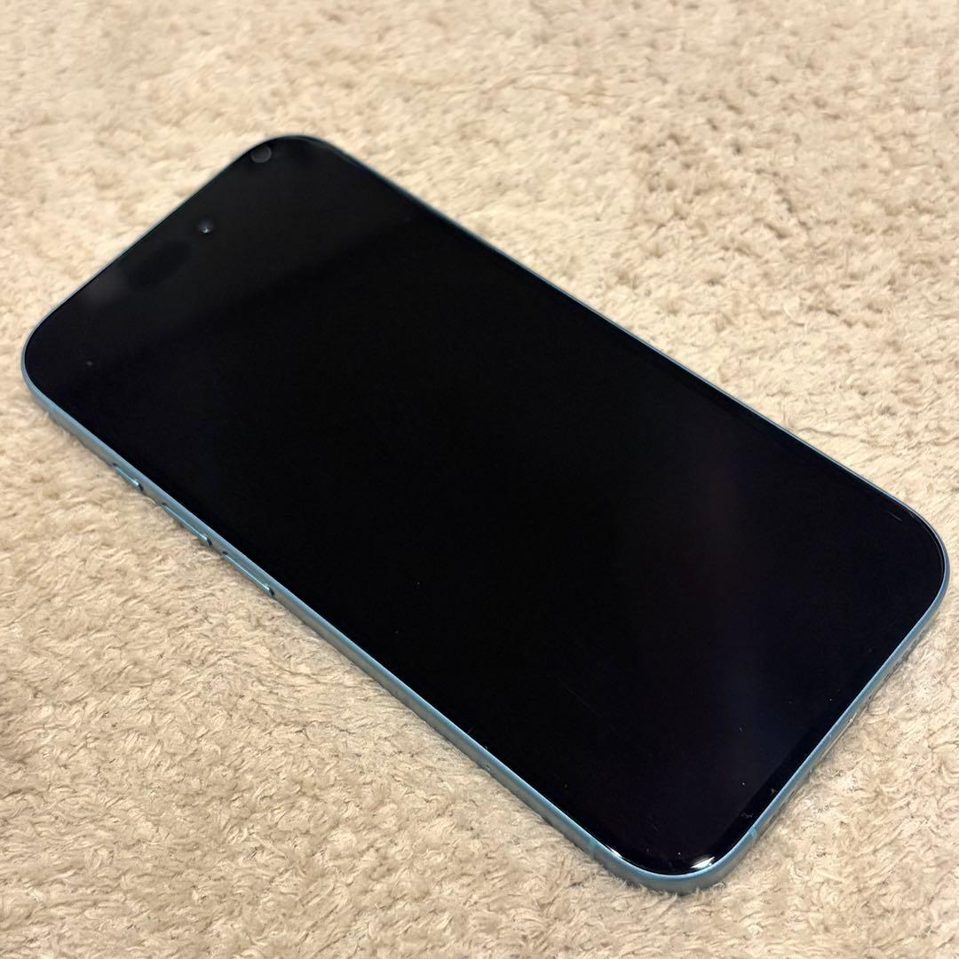 iPhone16 SIMフリー 256G ティール 純正付
