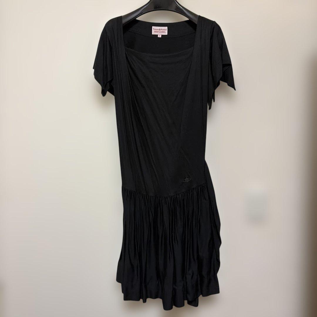 VivienneWestwoodREDLABEL半袖ワンピースサイズ2 ブラック