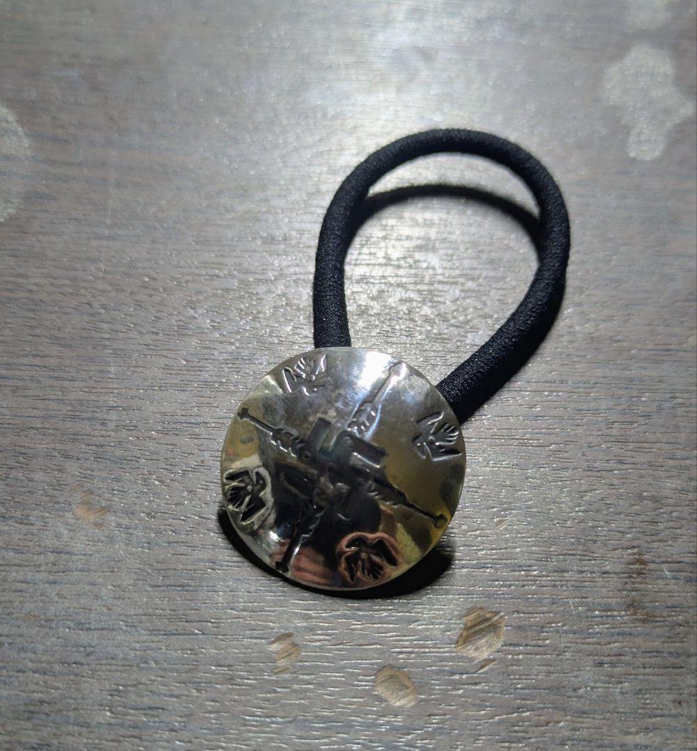 470108ページナバホ族 ヴィンテージ スワスティカ コンチョ