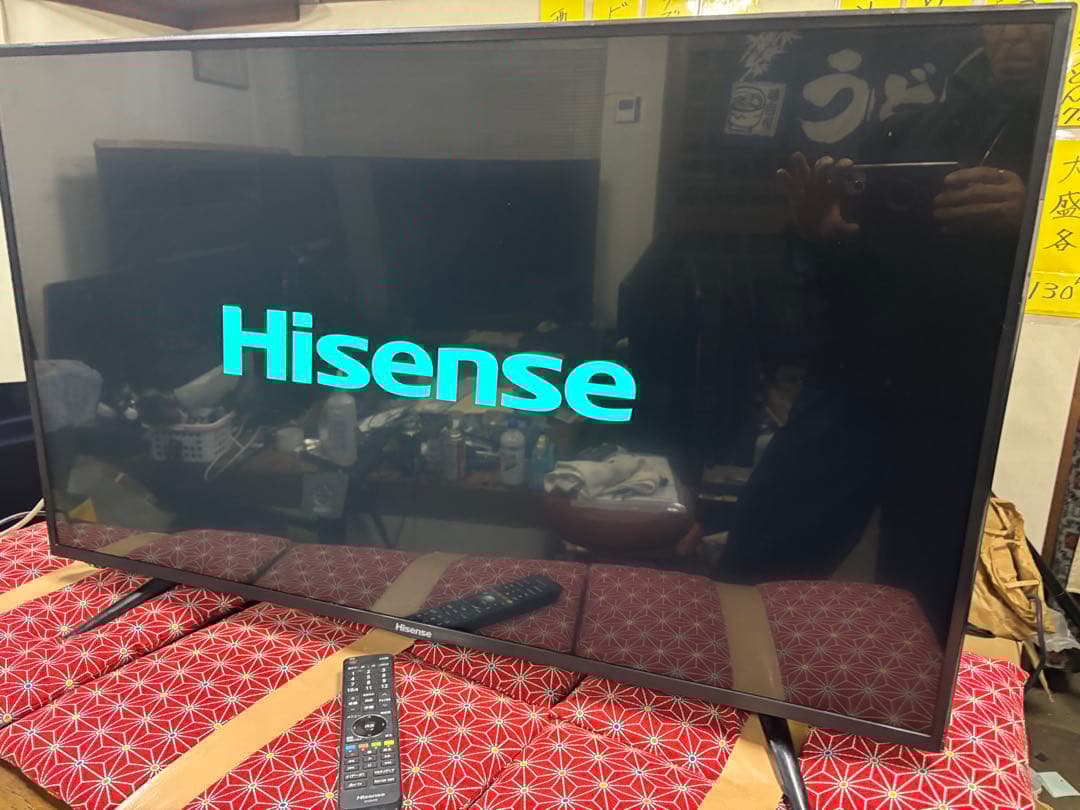 ハイセンス 43型 テレビ　HJ43N3000 　2018年製