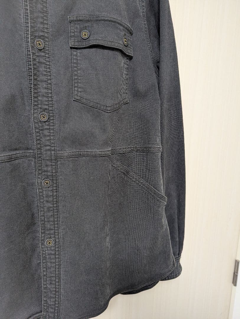 ホワイトマウンテニアリング　コーデュロイシャツ　2　ブラック