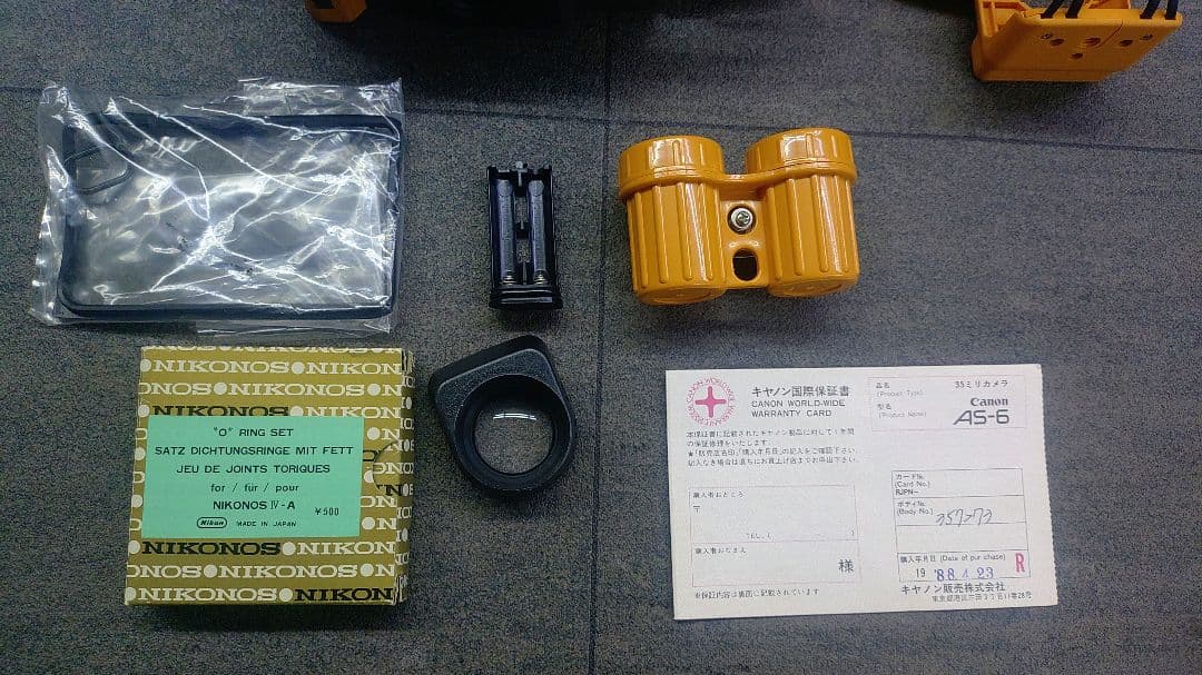 【美品】Canon キャノン AS-6 防水カメラ フィルムカメラ 　OD135