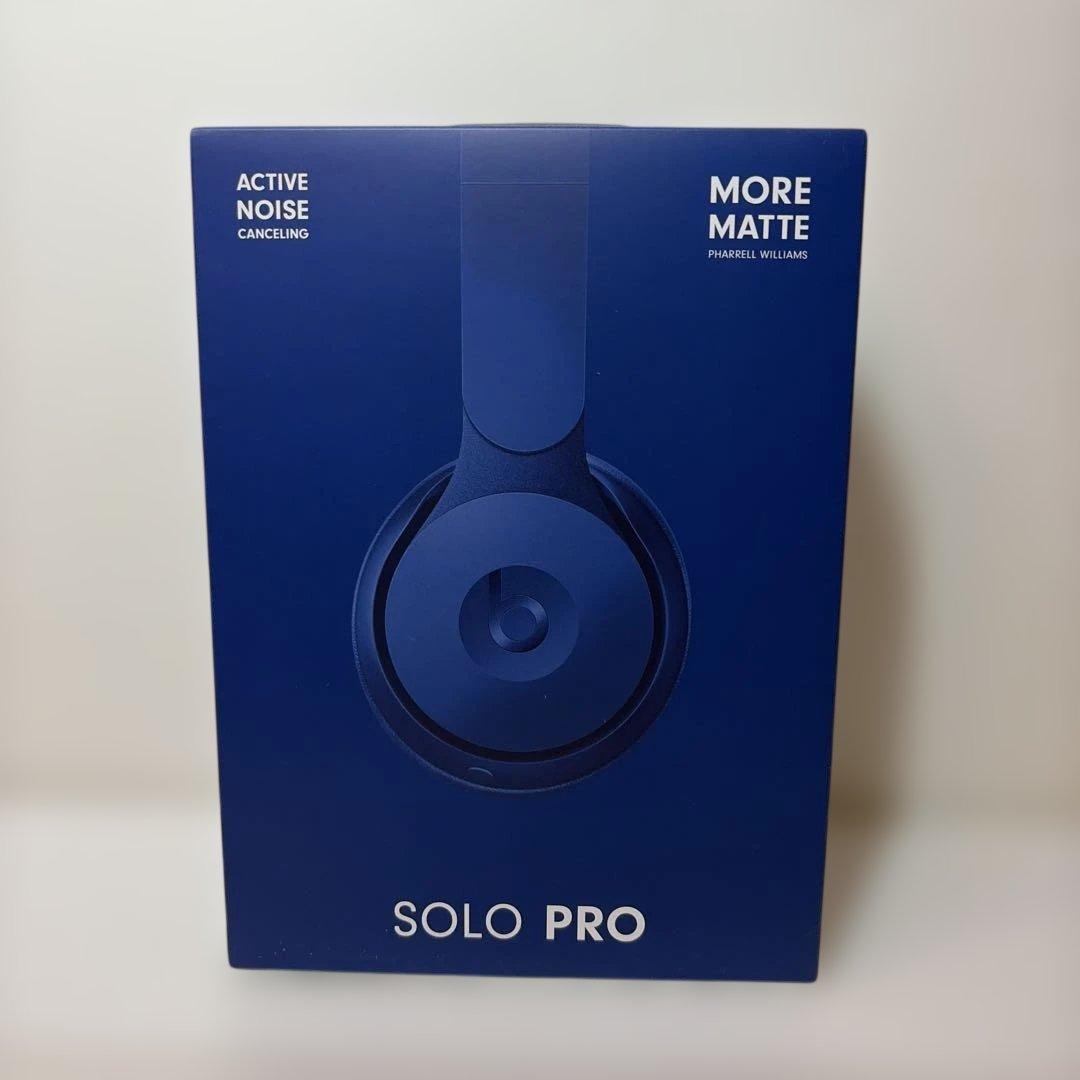 beats SOLO PRO ワイヤレスヘッドホン ノイズキャンセリング ブルー