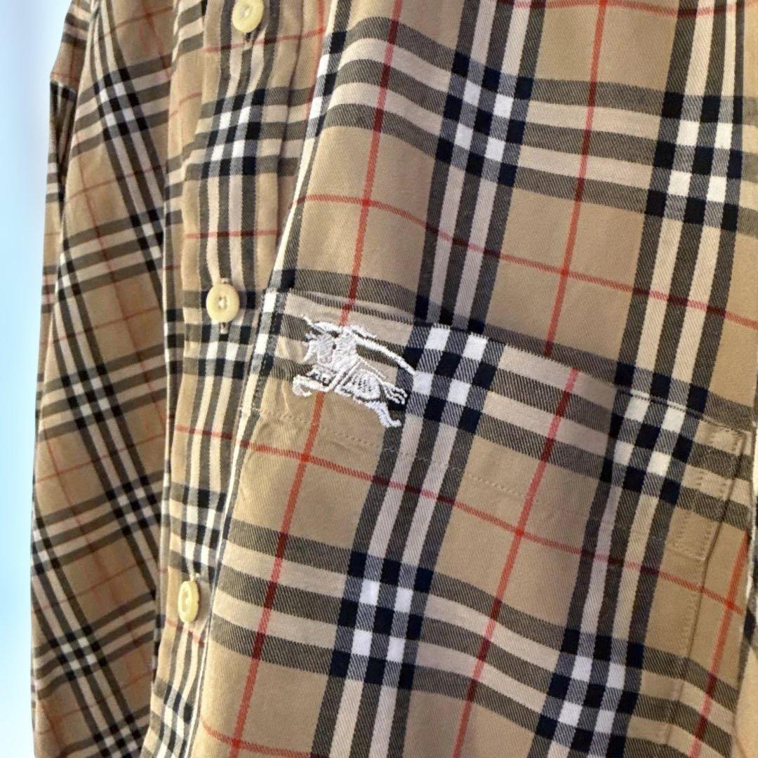 burberrys ノバチェック 長袖 シャツ