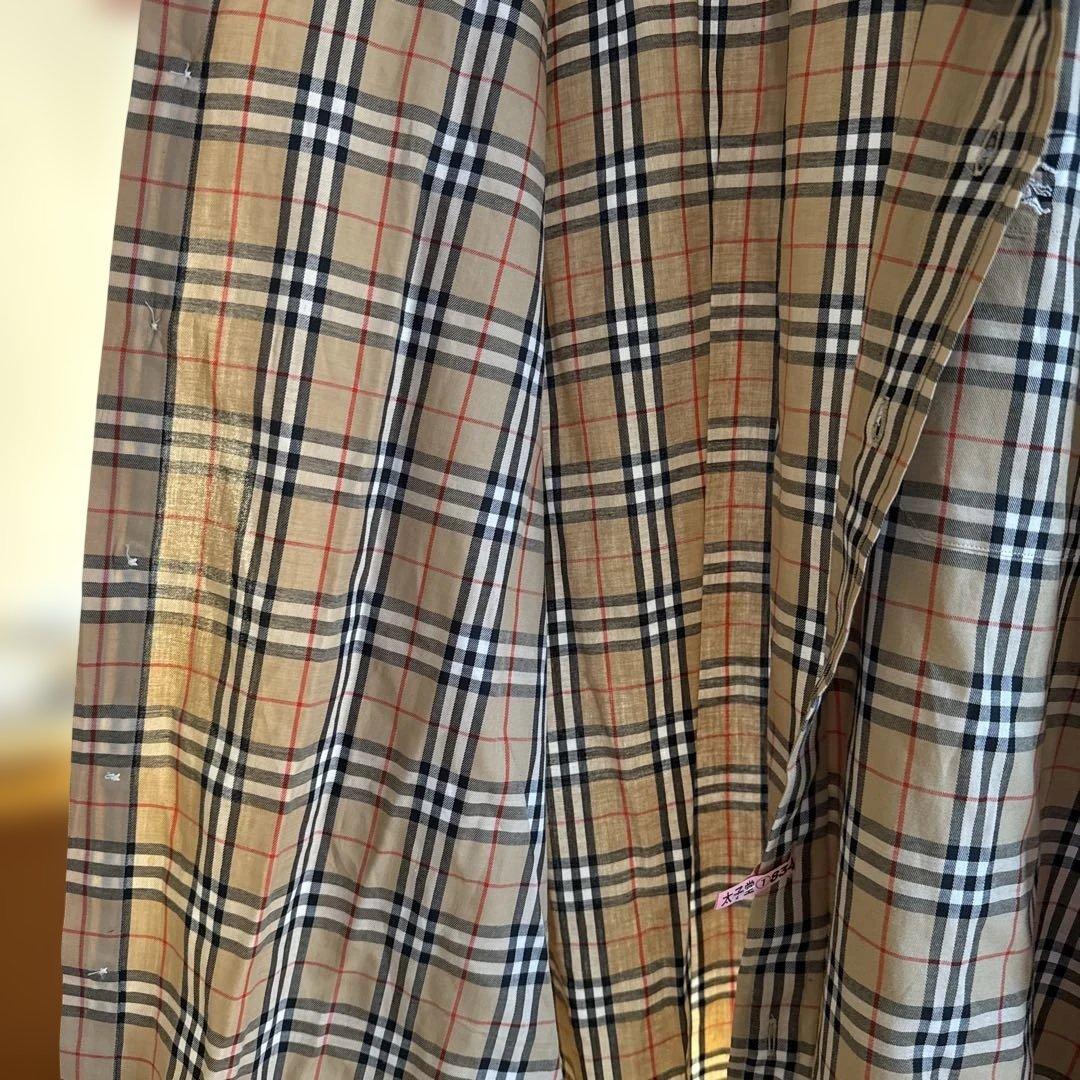 burberrys ノバチェック 長袖 シャツ