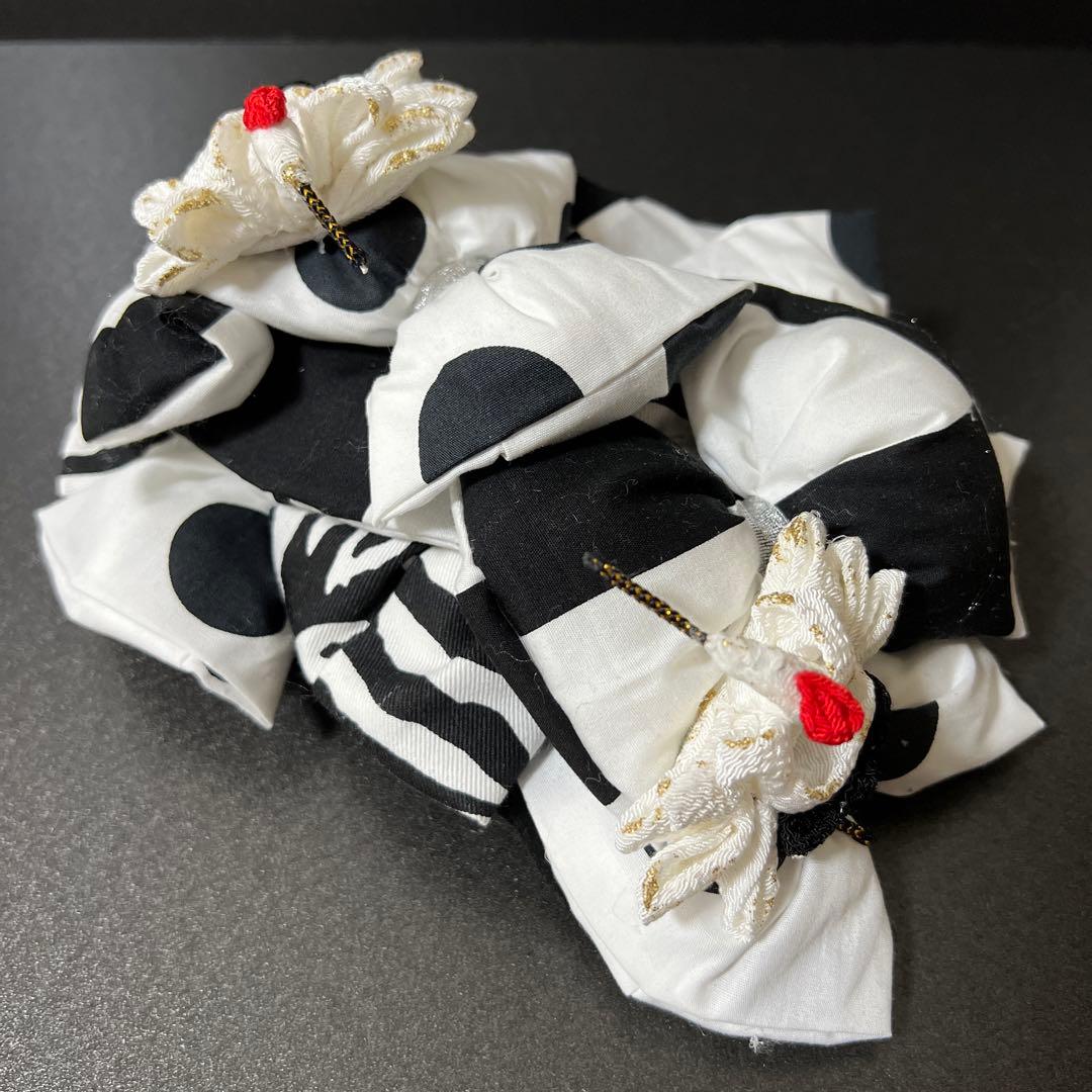 髪飾り・かんざし・成人式・結婚式・つまみ細工・豪華・派手・ヘッドドレス・振袖・鶴