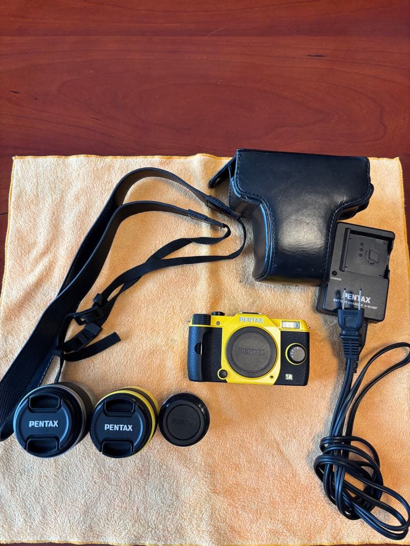 【動作確認済】 PENTAX Q7 イエロー ペンタックス