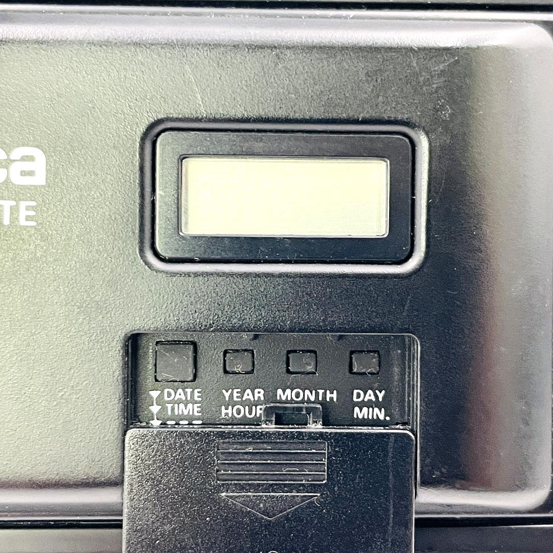 【完動品】Konica EFJ AUTO DATEレッドコンパクトフィルムカメラ