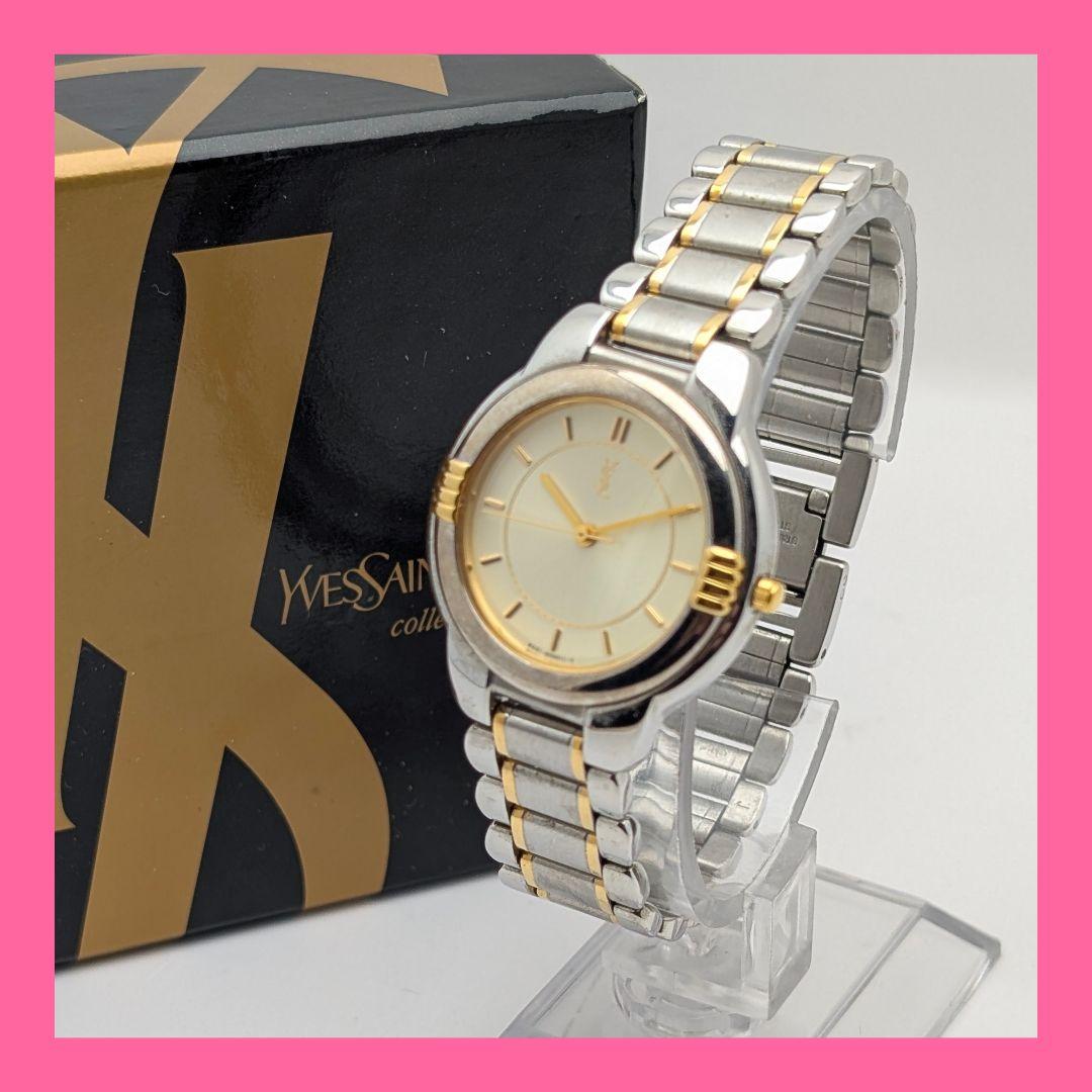 Yves Saint Laurent イブサンローラン レディース腕時計 稼働品