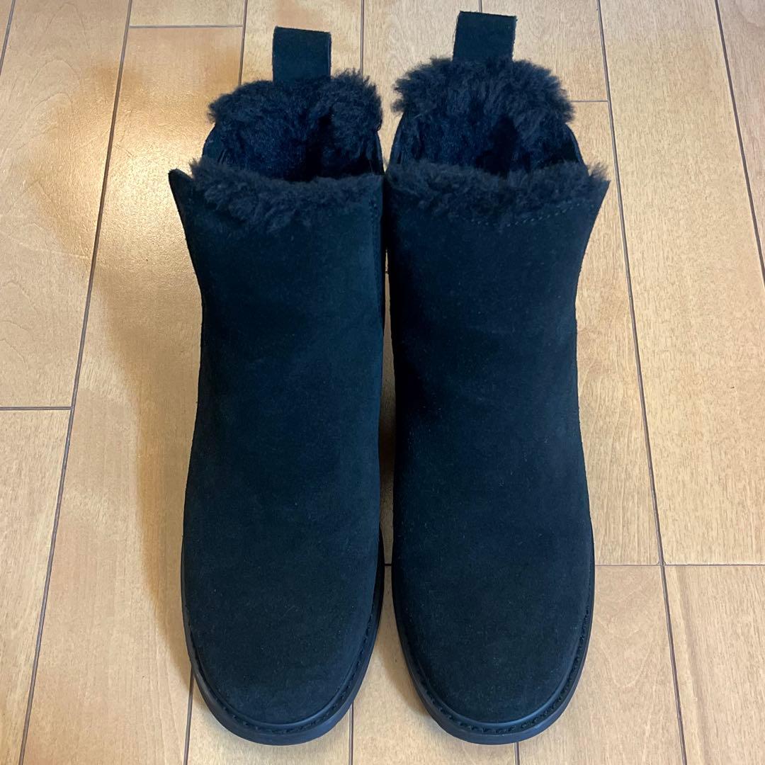 【美品】EMU Australia Pioneer サイドゴアブーツ 25cm黒