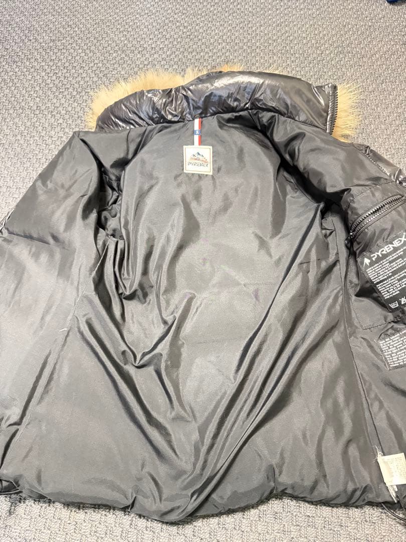 PYRENEX ブラックダウンジャケット JP 34