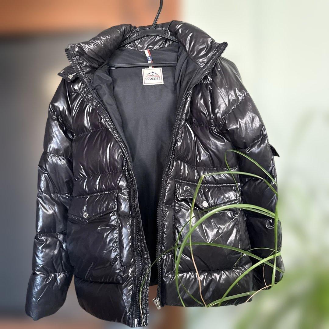 PYRENEX ブラックダウンジャケット JP 34