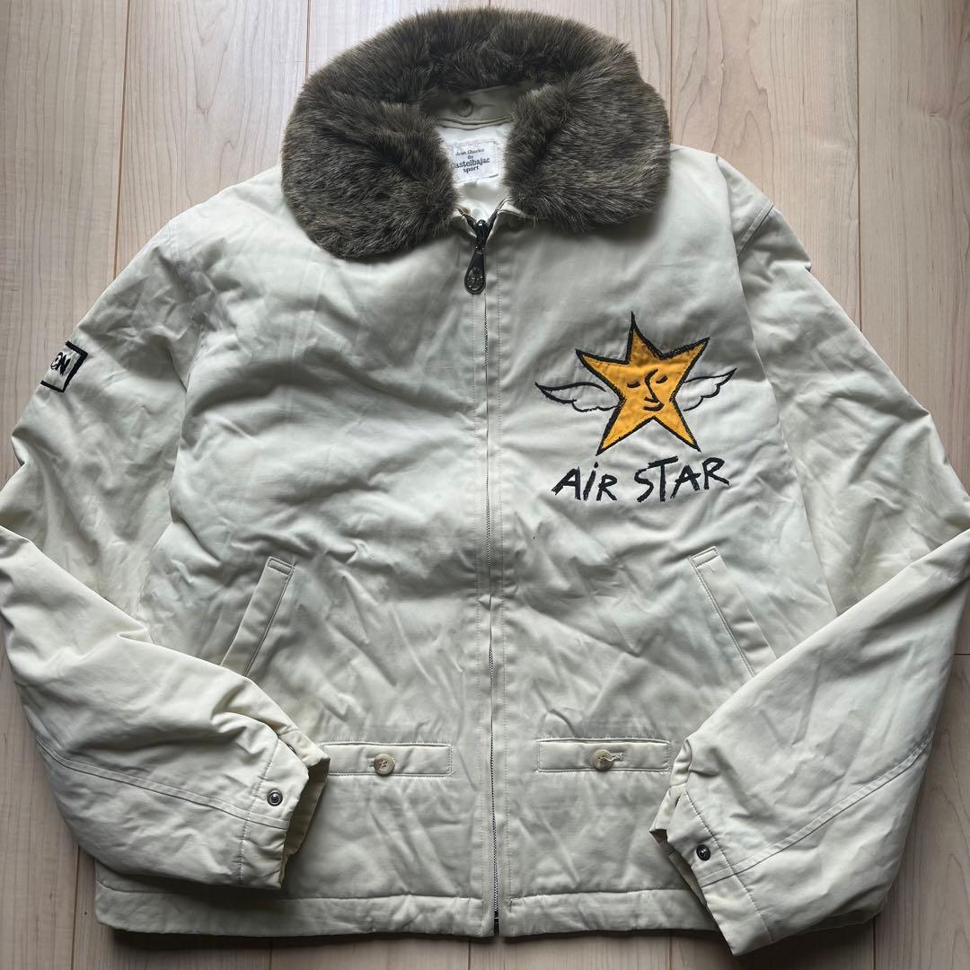 CASTEBAJAC カステルバジャック ダウンコート ジャケット 刺繍　ロゴ