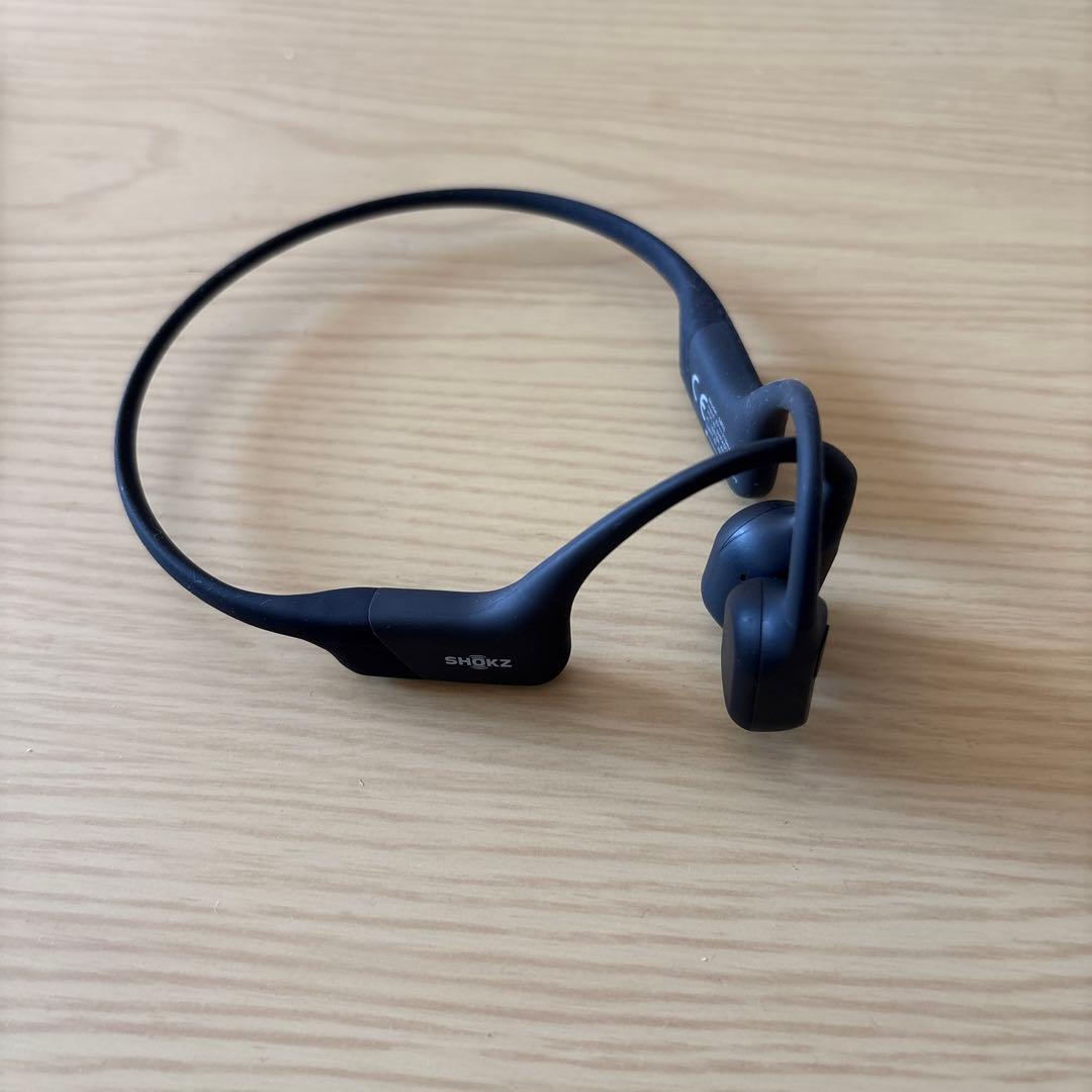 SHOKZ 骨伝導イヤホン ブラック 本体