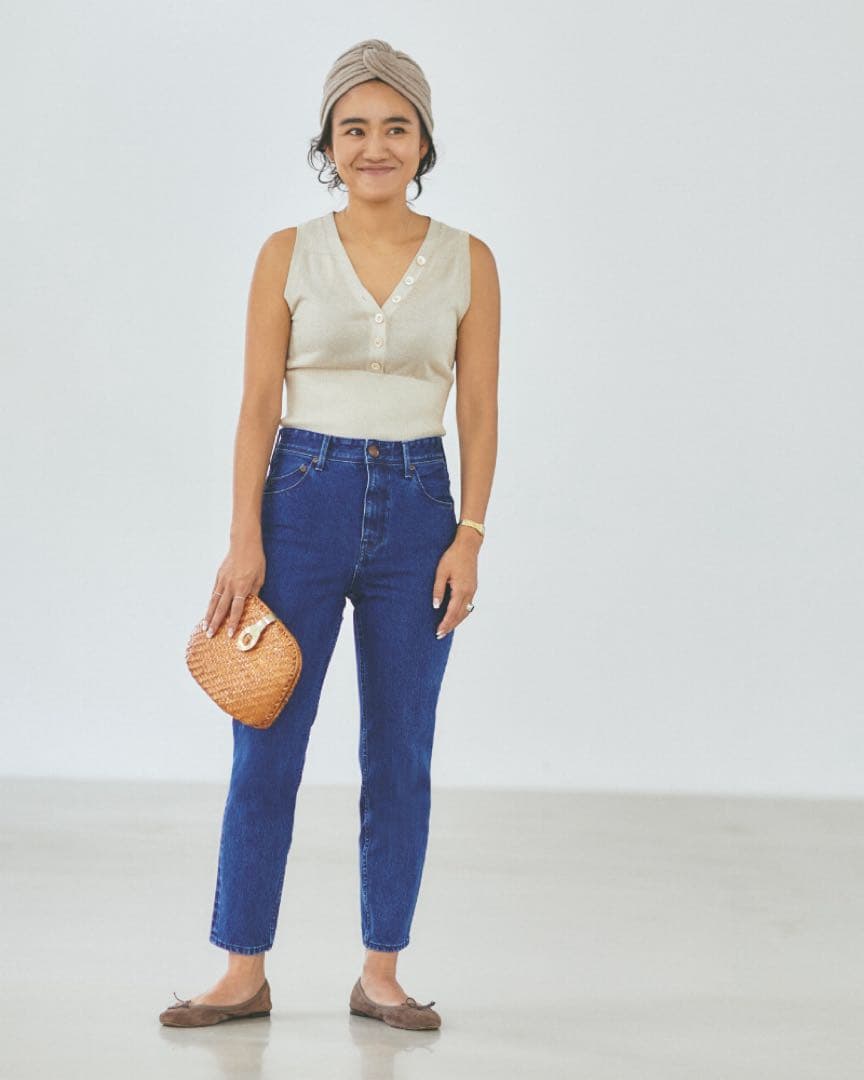 新品タグ付き未使用 YANUK×金子綾 コラボデニム 24