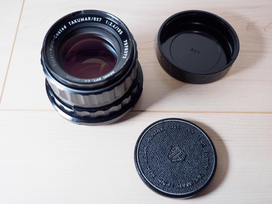 美品 PENTAX SMC TAKUMAR 105mm F2.4 バケペン