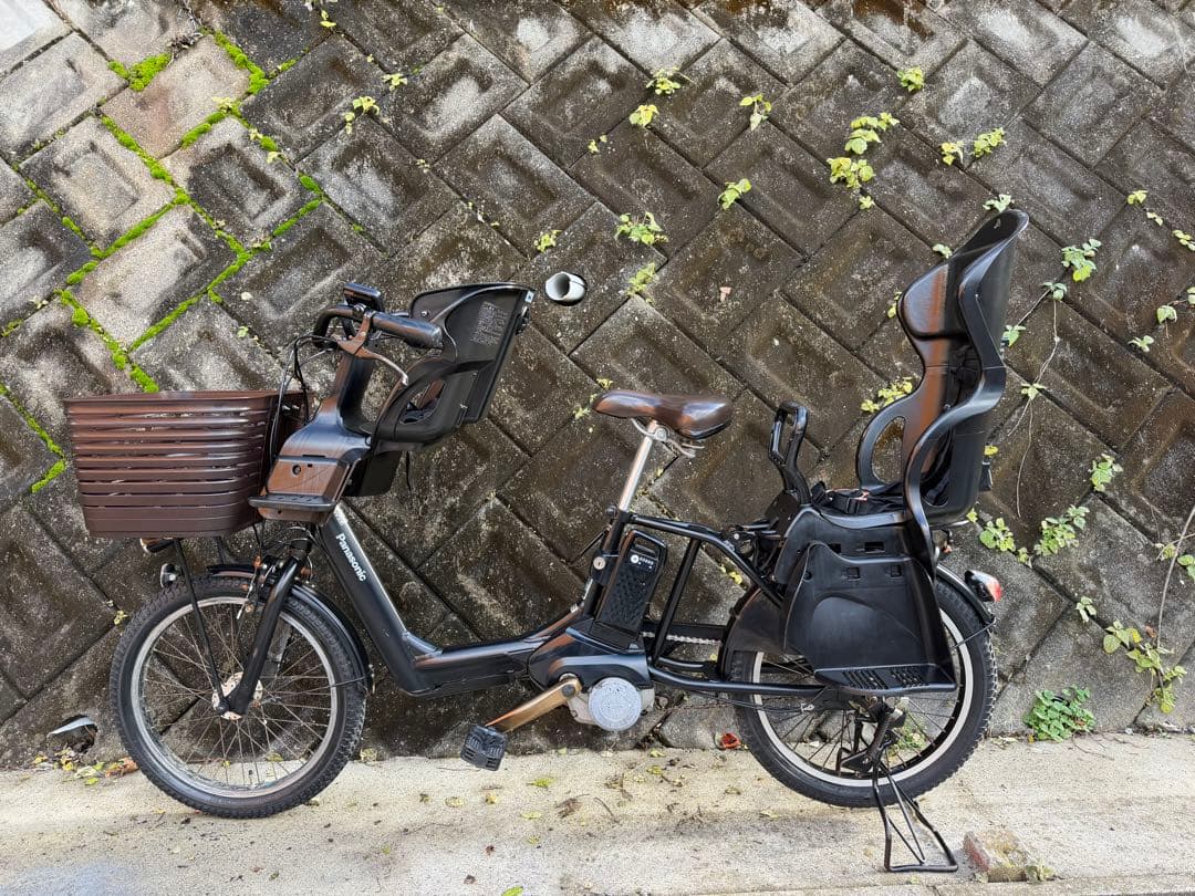 パナソニック電動自転車（子供用シート2台付き）
