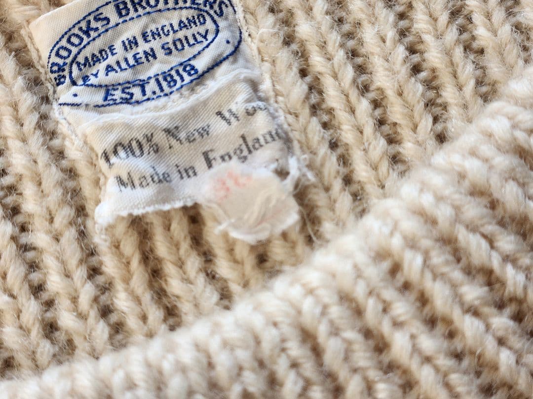 40-50s Brooks Brothers Award Sweater 極厚