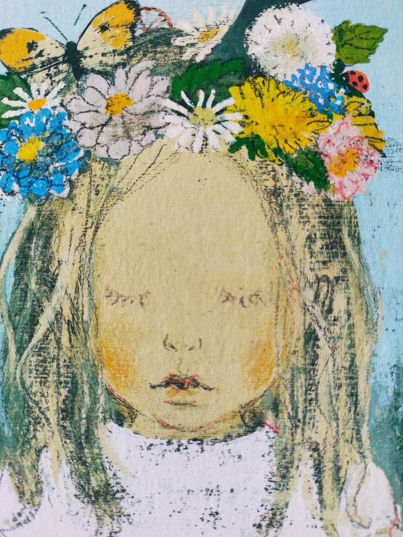 酒井駒子さんのジークレー版画 58/200