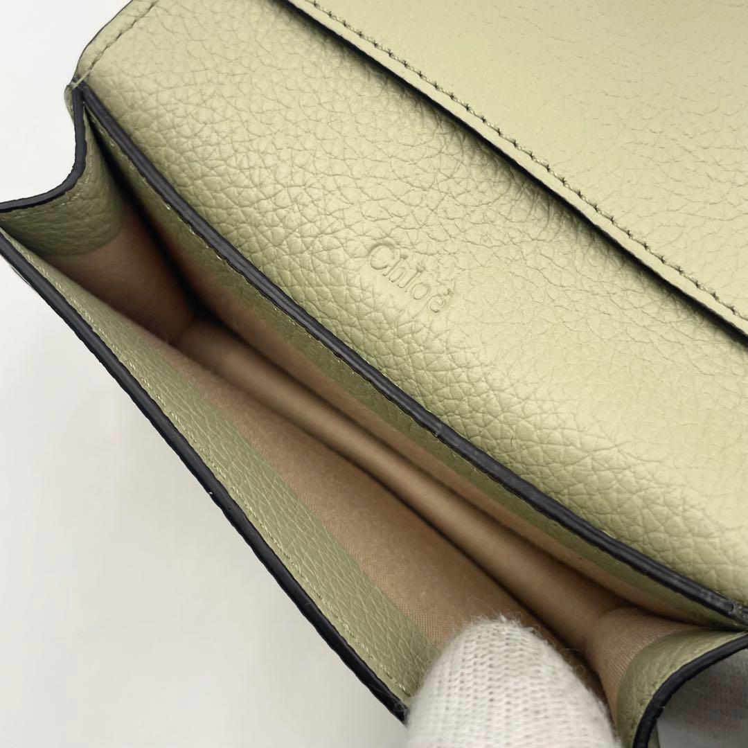 未使用級✨Chloe ALPHABET BUSINESS CARD HOLDER