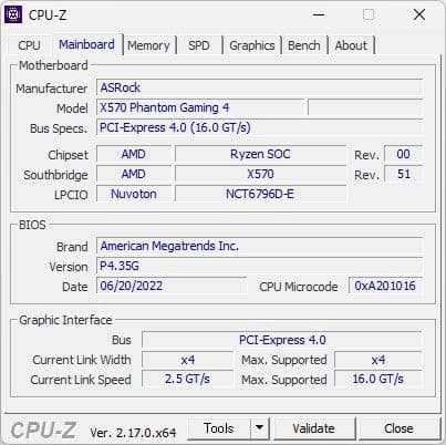 Ryzen7 5800X、ASRock X570 PG4 セット