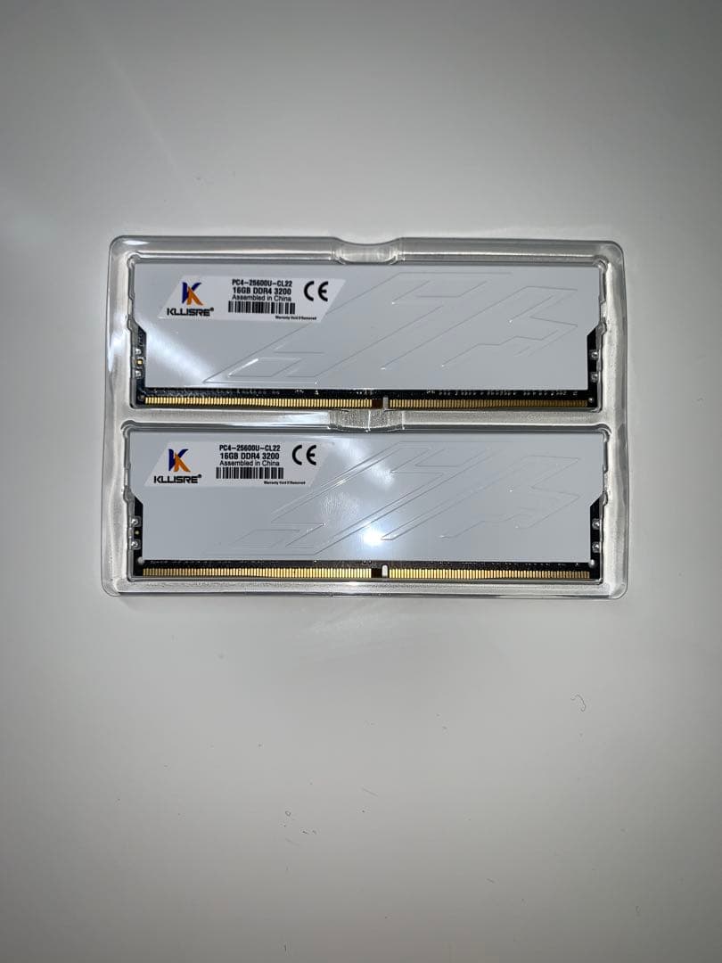 KLLISRE 16GB✖︎2 32gb DDR4 3200MHz メモリ値下げ可