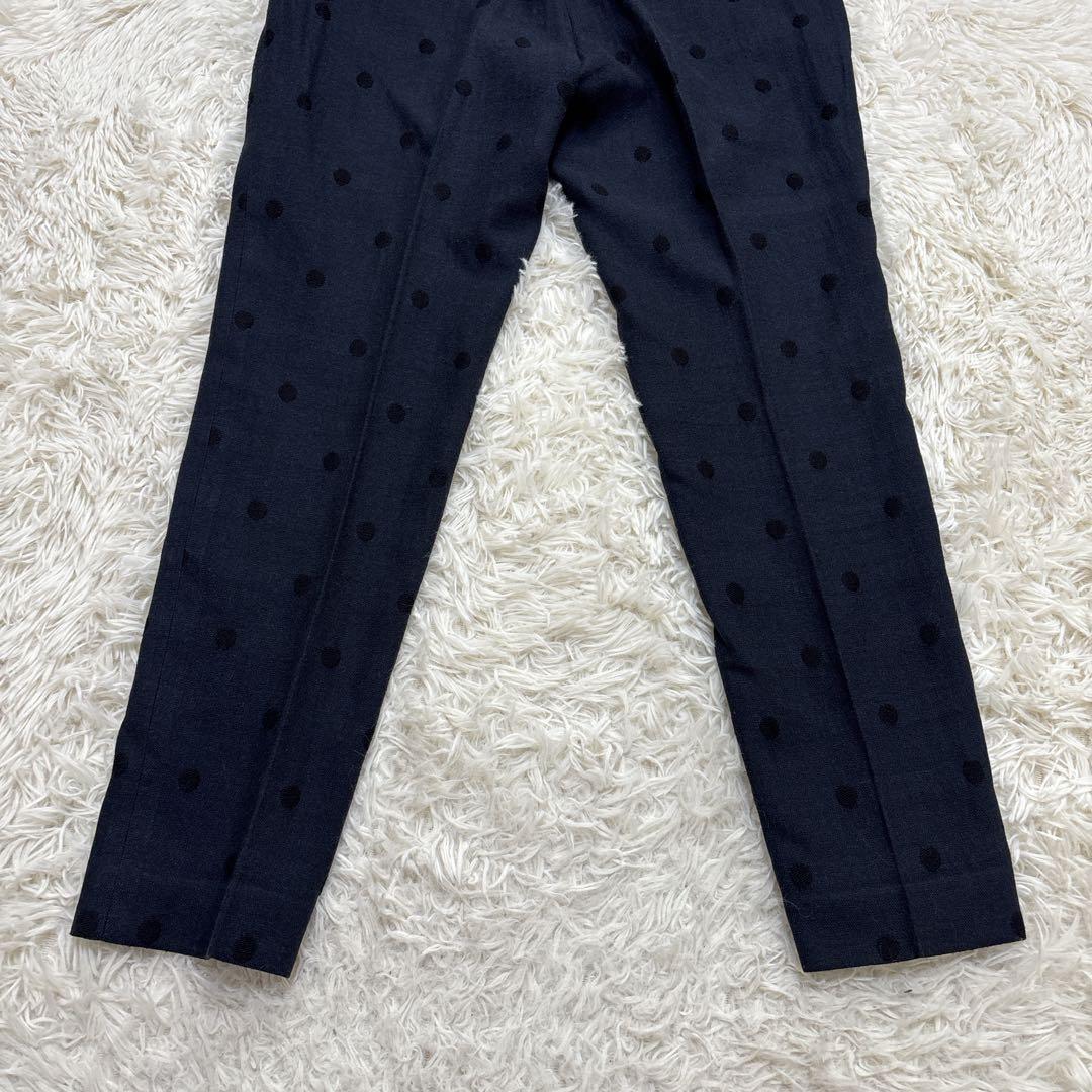 ピーエスポールスミス　セットアップ　ドット　ネイビー　裏地派手　40-42　L