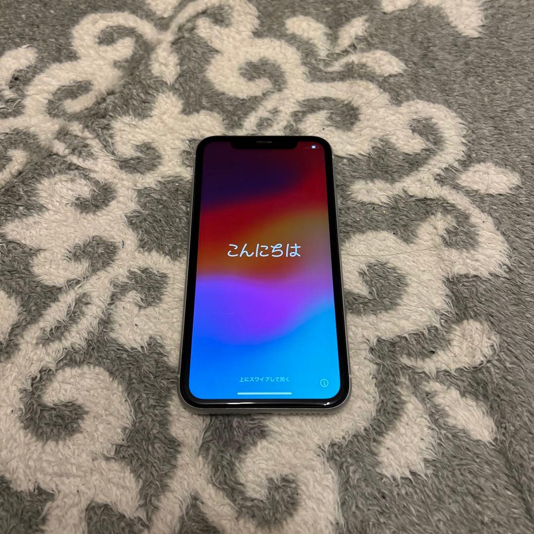 iPhoneXR SIMフリー　初期化済み　美品
